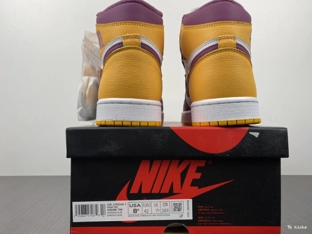 Reps TBK OG Air Jordan High 1 Brotherhood 555088-706 0806